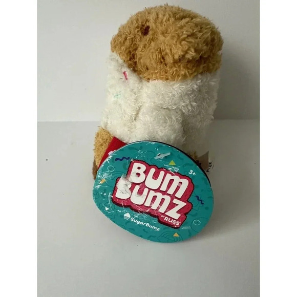 NWT! Bum Bumz CHRISTOPHER the Ice Cream Sandwich SugarBumz 4.5" Plush Toy - Picture 3 of 4